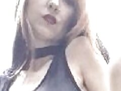 Goth Pissing Plus Pussy Rubbing Outdoors