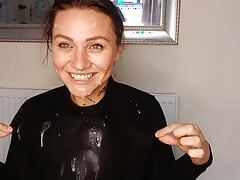Perverted rimming milf wife used as a speed a plant