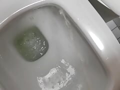 I make a mess in a public restroom.