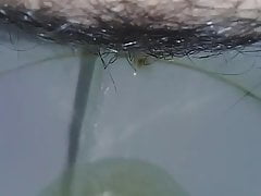 Hairy pissing wife