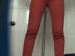 Chinese toilet peeing 6