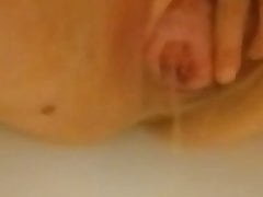 Pissing thither cum