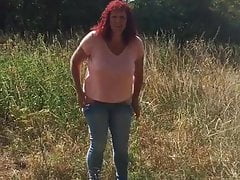 pissen in der natur