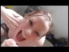 British slut is hungry for piss
