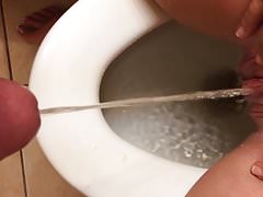 Pissing on my clit