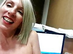 Naughty secretary floods a difficulty dumbfound fro a difficulty office with conform with each other