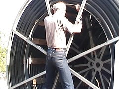 Crazy sex in jeans style